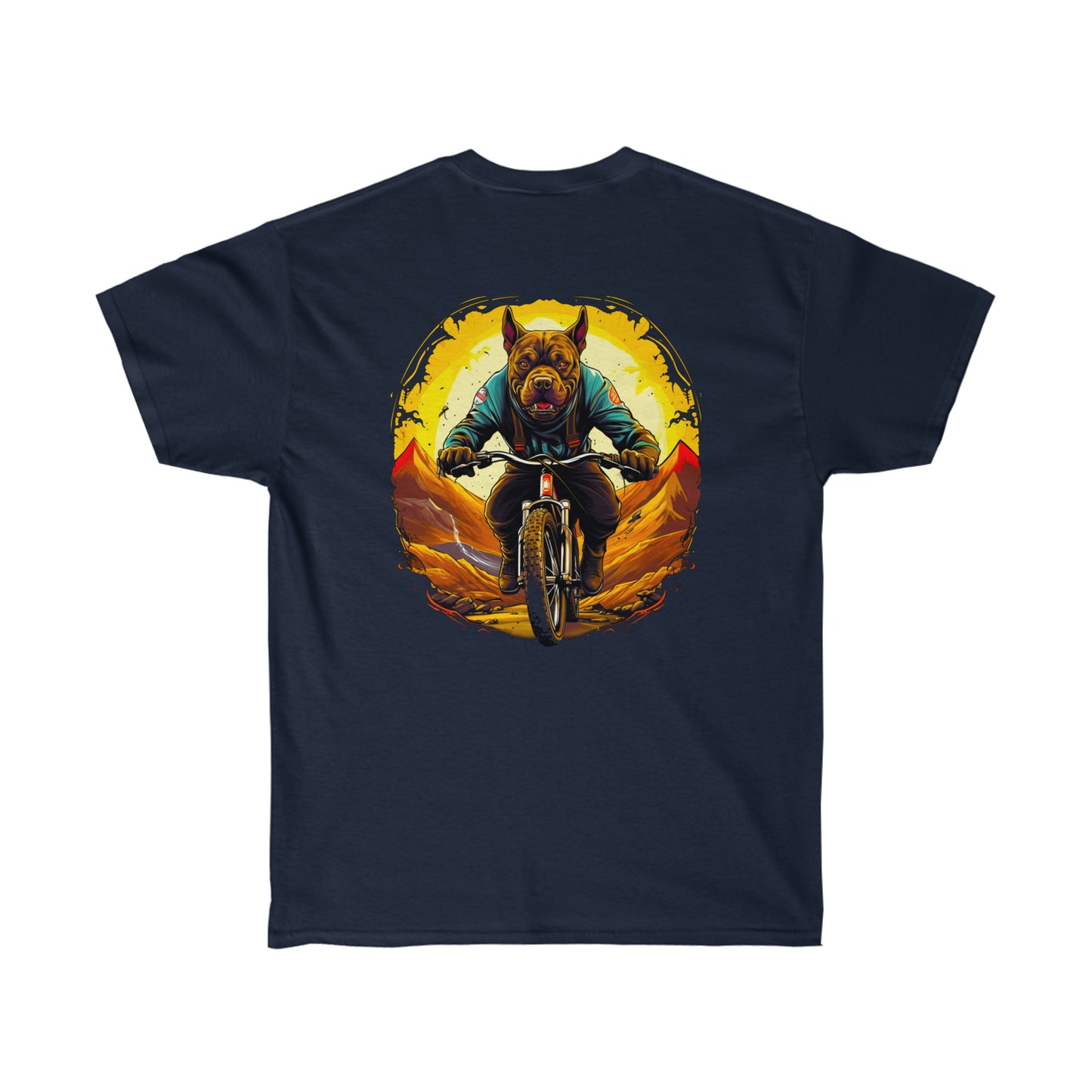 pit bull rider Unisex Ultra Cotton Tee