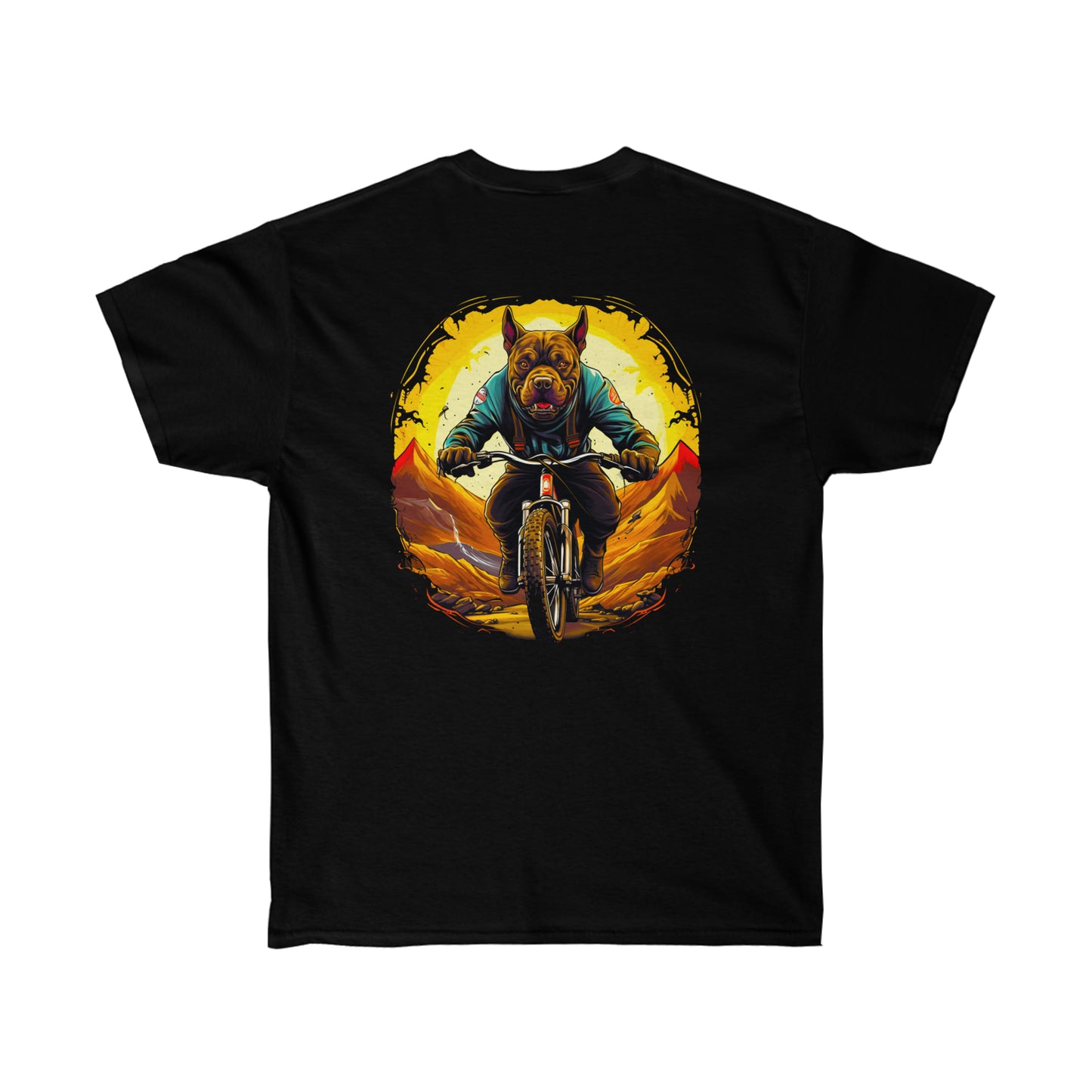 pit bull rider Unisex Ultra Cotton Tee