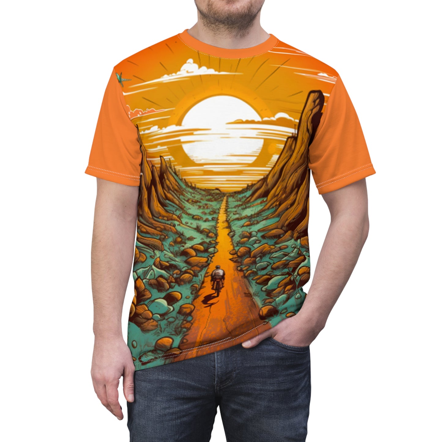 Sunset Rider: Men's t-shirt